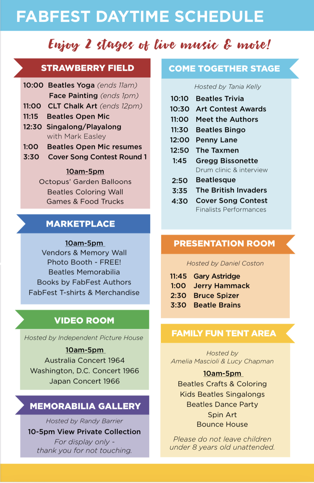 FabFest Daytime 2025 schedule