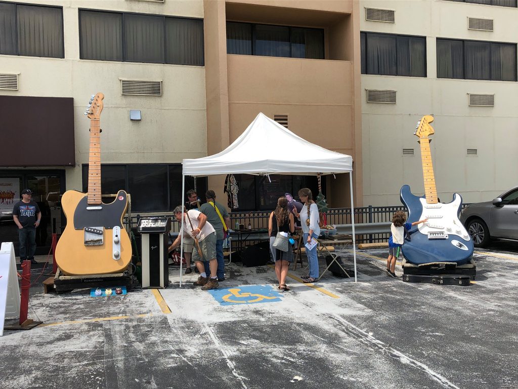 Mike's Giant Guitars by Jared Bendel