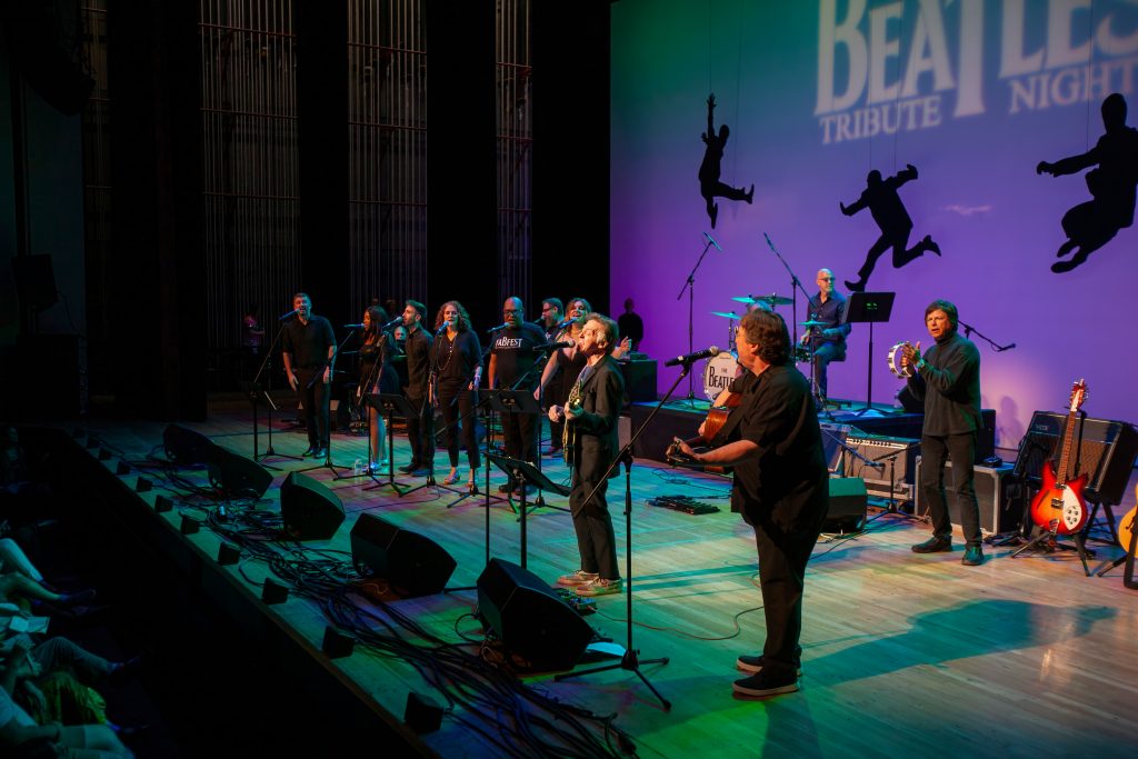 Fabfest!  The closing performance featured Joey Molland performing "Come And Get It", supported by the TMP House Band/Choir during the Tosco Music Beatles Tribute at the Belk Theater in Charlotte, NC July 10th, 2021.